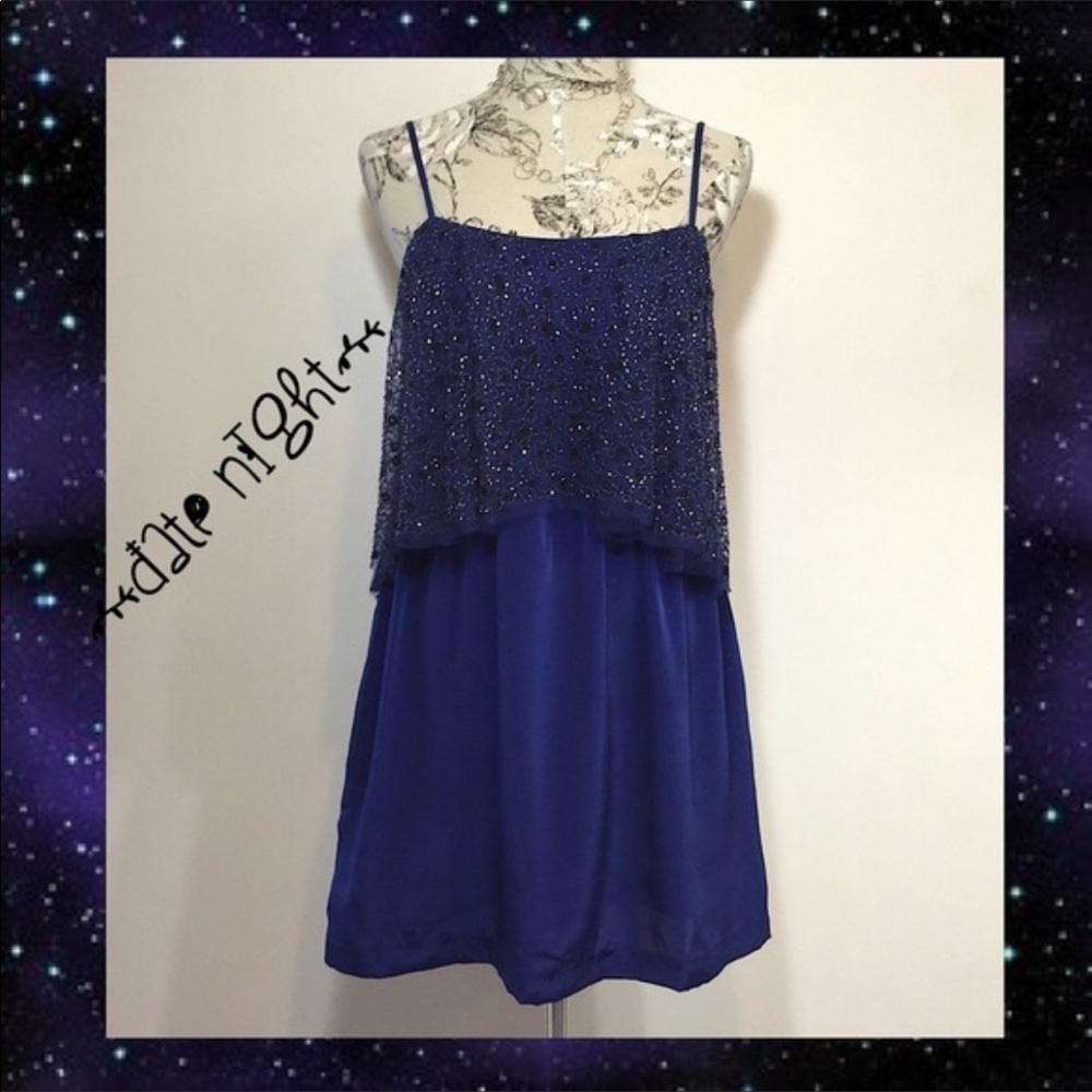 🆕 Urban Outfitters Silence & Noise Blue Dr…